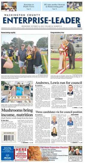 Cover of Washington County Enterprise-Leader