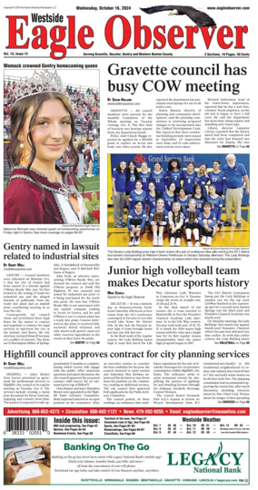 Cover of Westside Eagle-Observer