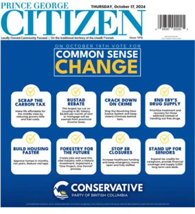 Cover of The Prince George Citizen