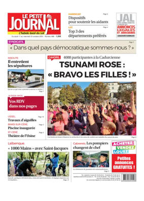 Cover of Le Petit Journal - L'hebdo local du Lot