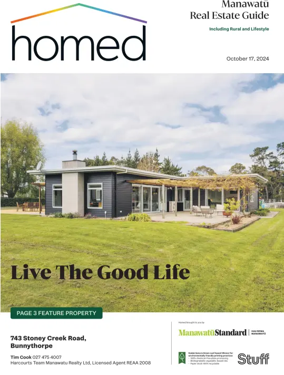 Cover of Homed Manawatu Standard