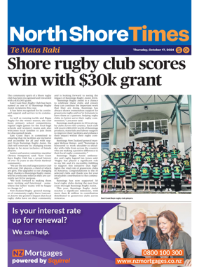 Cover of North Shore Times