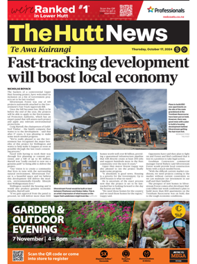 Cover of The Hutt News