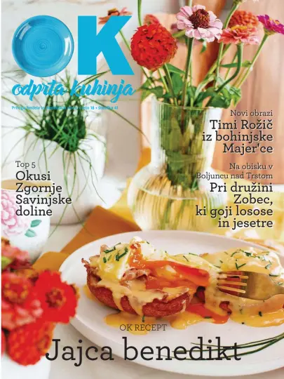 Cover of Odprta Kuhinja for Slovenske Novice