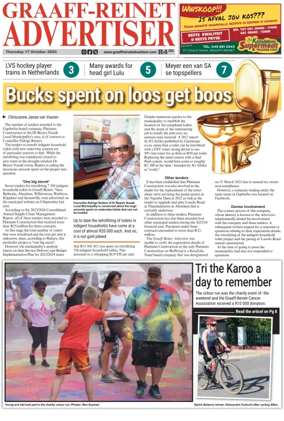 Cover of Graaff-Reinet Advertiser