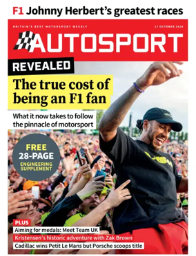 Cover of Autosport (UK)