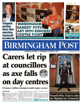 Cover of Birmingham Post