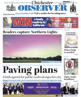 Cover of Chichester Observer