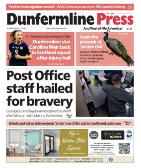 Cover of Dunfermline Press