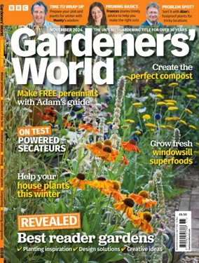 Cover of BBC Gardeners’ World Magazine