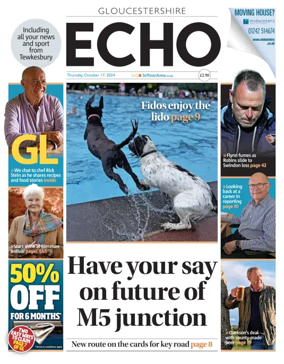 Cover of Gloucestershire Echo