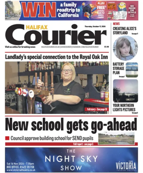 Cover of Halifax Courier