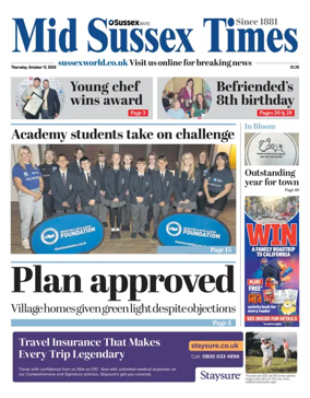 Cover of Mid Sussex Times
