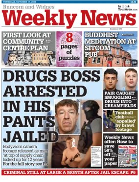 Cover of Runcorn & Widnes Weekly News