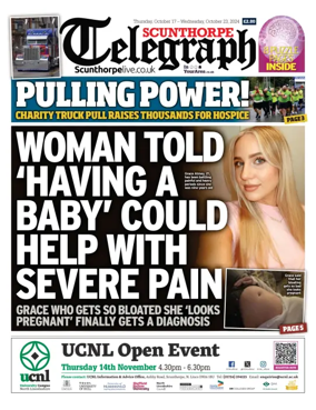 Cover of Scunthorpe Telegraph