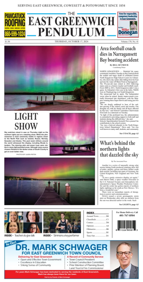 Cover of East Greenwich Pendulum