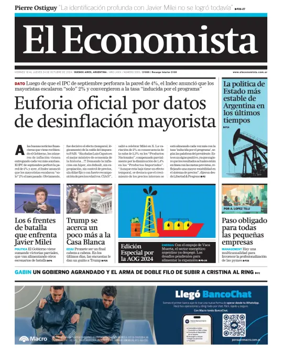 Cover of El Economista (Argentina)