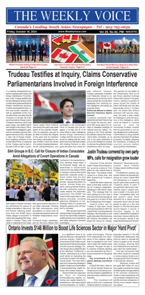 Cover of The Weekly Voice