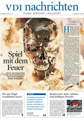 Cover of VDI Nachrichten
