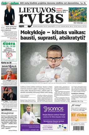Cover of Lietuvos Rytas