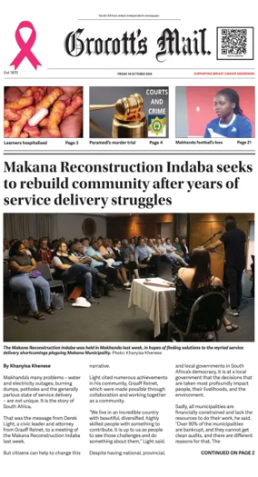 Cover of Grocott's Mail