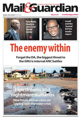 Cover of Mail & Guardian
