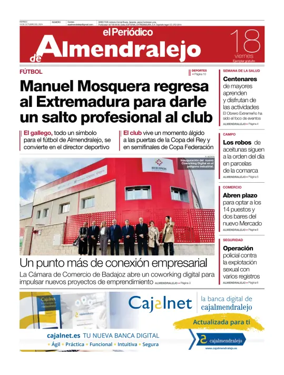Cover of El Periódico de Almendralejo