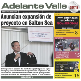 Cover of Adelante Valle