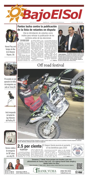 Cover of Bajo El Sol