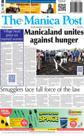 Cover of The Manica Post