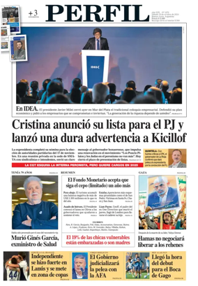 Cover of Perfil (Sabado)