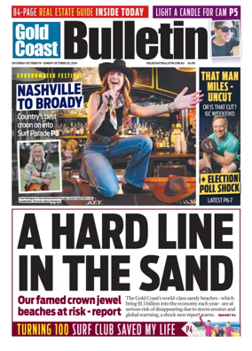 Cover of Weekend Gold Coast Bulletin