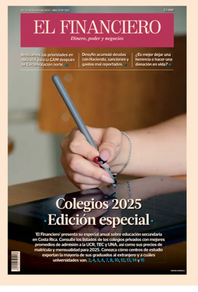 Cover of El Financiero (Costa Rica)