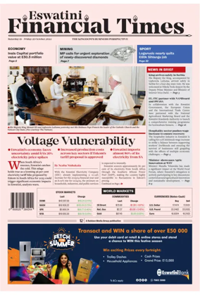Cover of Eswatini Financial Times