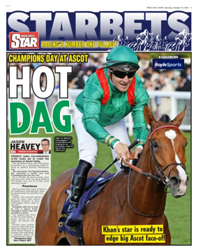 Cover of Irish Daily Star - Starbets