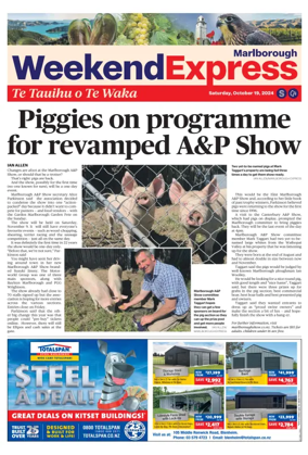 Cover of The Saturday Express, Marlborough