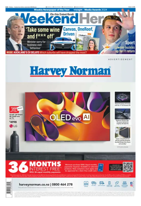 Cover of Weekend Herald