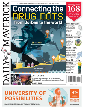 Cover of Daily Maverick