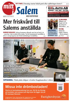 Cover of Mitt i Salem