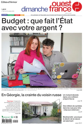 Cover of Dimanche Ouest France (Côtes-d'Armor)
