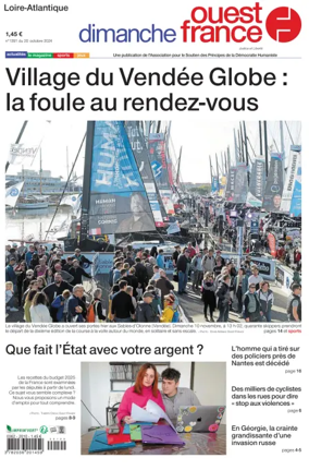 Cover of Dimanche Ouest France (Loire-Atlantique)