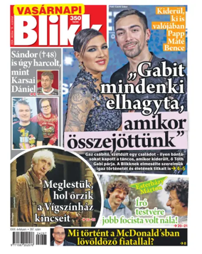 Cover of Vasárnapi Blikk
