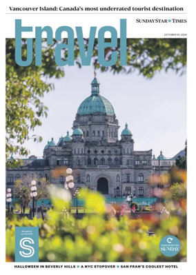 Cover of Sunday Star Times Travel