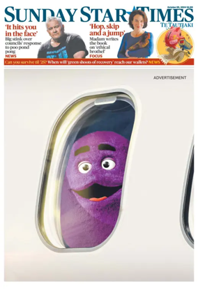 Cover of Sunday Star-Times