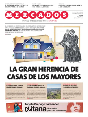 Cover of La Voz de Galicia (Santiago) - Mercados