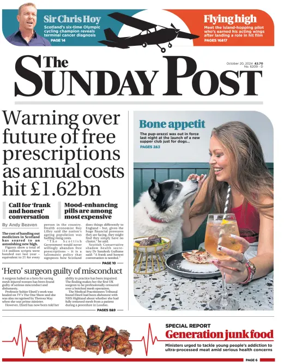 Cover of The Sunday Post (Dundee)