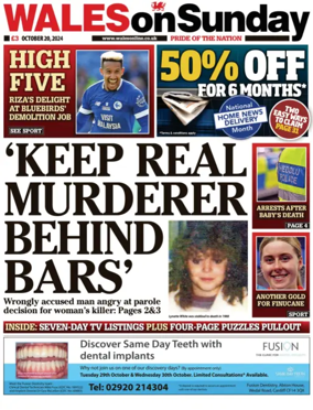 Cover of Wales On Sunday