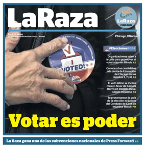 Cover of La Raza Chicago