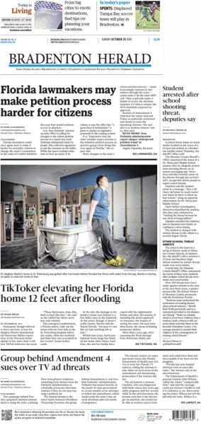 Cover of The Bradenton Herald (Sunday)