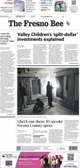 Cover of The Fresno Bee (Sunday)